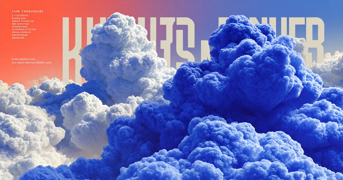 How the X Algorithm Works: Ranking Weights From the Code Billowing blue clouds against a pale sky, standing for the stream of posts the X algorithm sorts